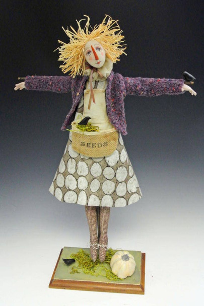 October Morn Cloth Doll E-class Pattern  (PDF Download) by Cindee Moyer