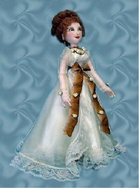 Savannah -  25" Fashion  Doll - Cloth Doll Sewing Pattern by Judi Ward