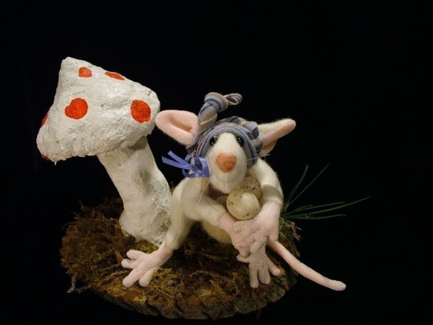 Rat Finks Cloth Doll Pattern (Printed and Mailed) by Jennifer Carson - The Dragon Charmer