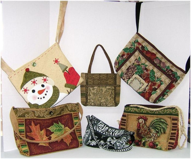 BAGS, PURSES AND TOTES - Fabric Sewing Pattern by Judi Ward