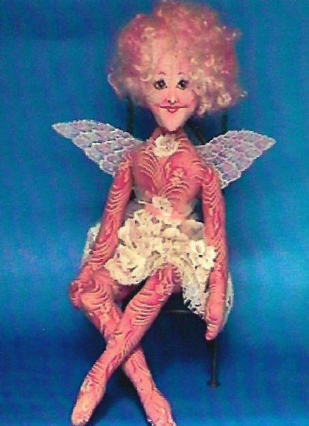 Sparkle - Fairy Cloth Doll Pattern (Printed and Mailed) by Barb Keeling