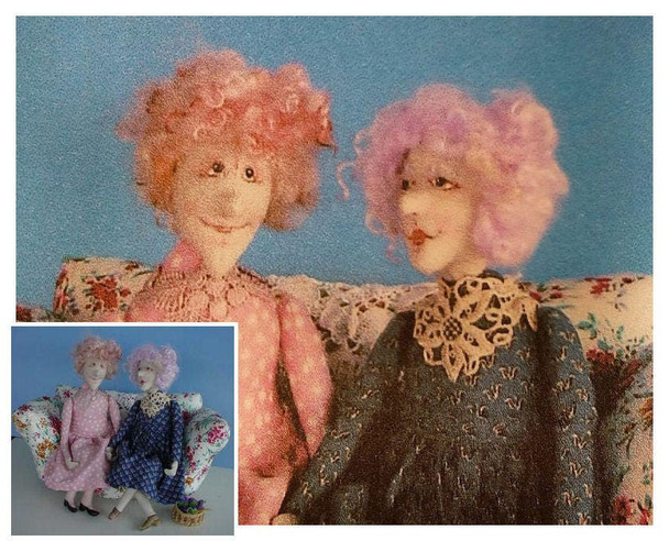 Best Friend - Cloth Doll Pattern (Printed and Mailed) by Barb Keeling