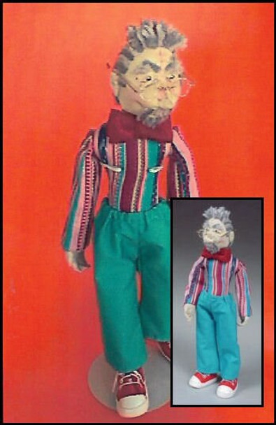 DAPPER DOUG -  Male Cloth Doll Pattern (Printed and Mailed) by Barb Keeling