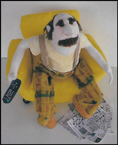 Clicky Dick - Male Cloth Doll Pattern (Printed and Mailed) by Barb Keeling