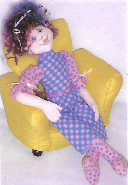 Olivia Ann  - Cloth Doll Pattern (Printed and Mailed) by Barb Keeling