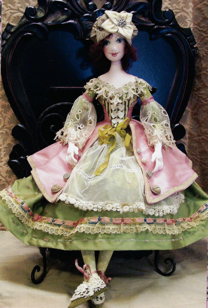 Chelsea -  20" Cloth Doll Sewing Pattern (Printed and Mailed) by Barbara Willis