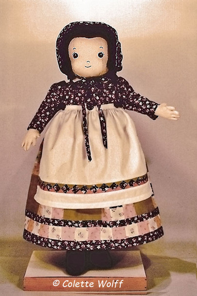 BRIDGIT by Colette Wolff Cloth Doll Pattern