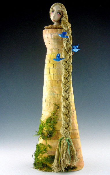 Rapunzel, Cloth Art Doll Making E-Class/Pattern (PDF Download) by Cindee Moyer