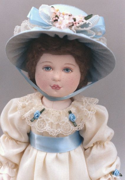 Millicent Cloth Doll Pattern by Kezi