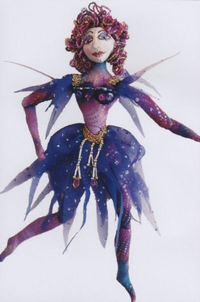 Matisse, 10" Wall Doll - Cloth Doll Making Pattern (Printed and Mailed) by Michelle Munzone