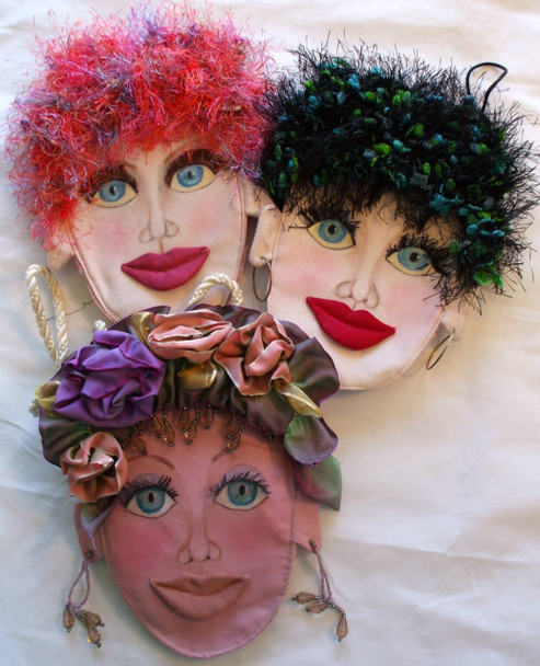 Purscilla, Cloth Doll Sewing Pattern (Printed and Mailed) by Laura Lunsford