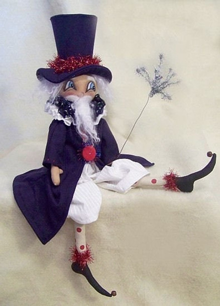 Sam I Am, 21" Folk PDF Download Cloth Doll Pattern by Michelle Allen of Raggedy Pants Designs