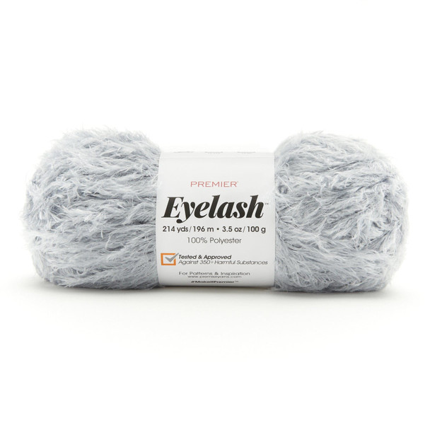 Premier Eyelash Yarn - Grey - For Doll Hair Premier Eyelash Yarn - Grey - For Doll Hair