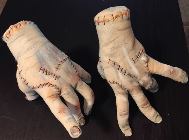 Zombie Hand Thing - 7"  Cloth Sewing Pattern (Printed and Mailed) by Sharon Mitchell