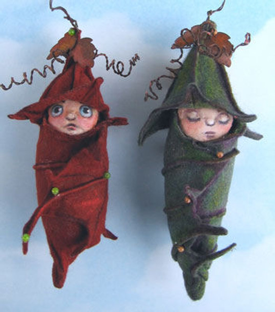 Pod Babies, Cloth Doll Making Pattern by Susan Barmore