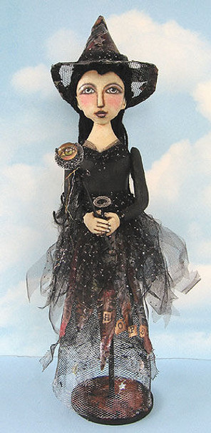 Hope Witch, Cloth Doll Making Pattern by Susan Barmore