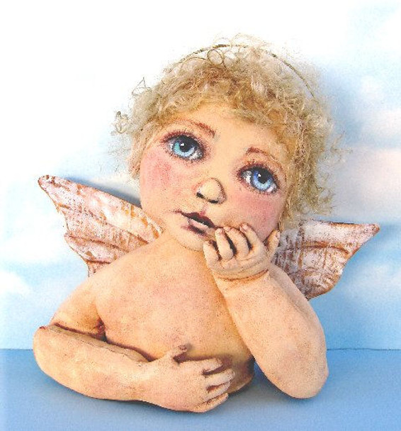 Day Dreams, Angel Cloth Doll Making Pattern by Susan Barmore