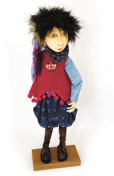 Ettie - Cloth Doll Pattern by Jill Maas