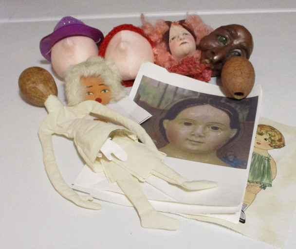 Assorted heads For Cloth Doll Making  - Judi Ward's Stash Sale