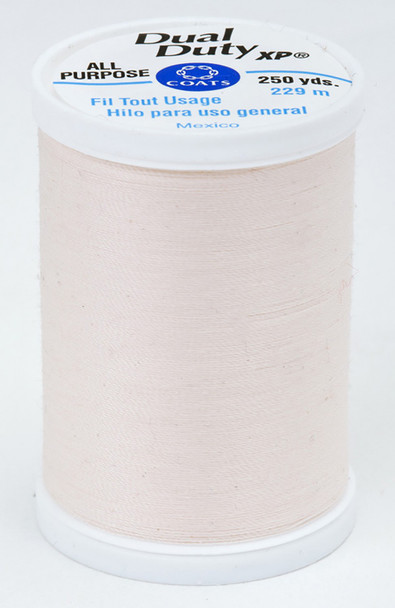 Pale Peach - Coats & Clark Dual Duty XP Polyester Thread 250yds - All Purpose (S910-7910)