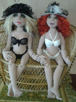 Cloth Doll Sewing Patterns by  Sheryl D'Ath