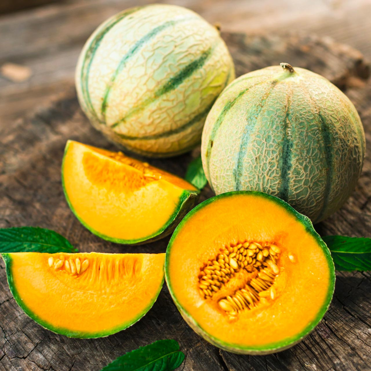 Hearts of Gold Melon (Cucumis melo) Annie's Heirloom Seeds