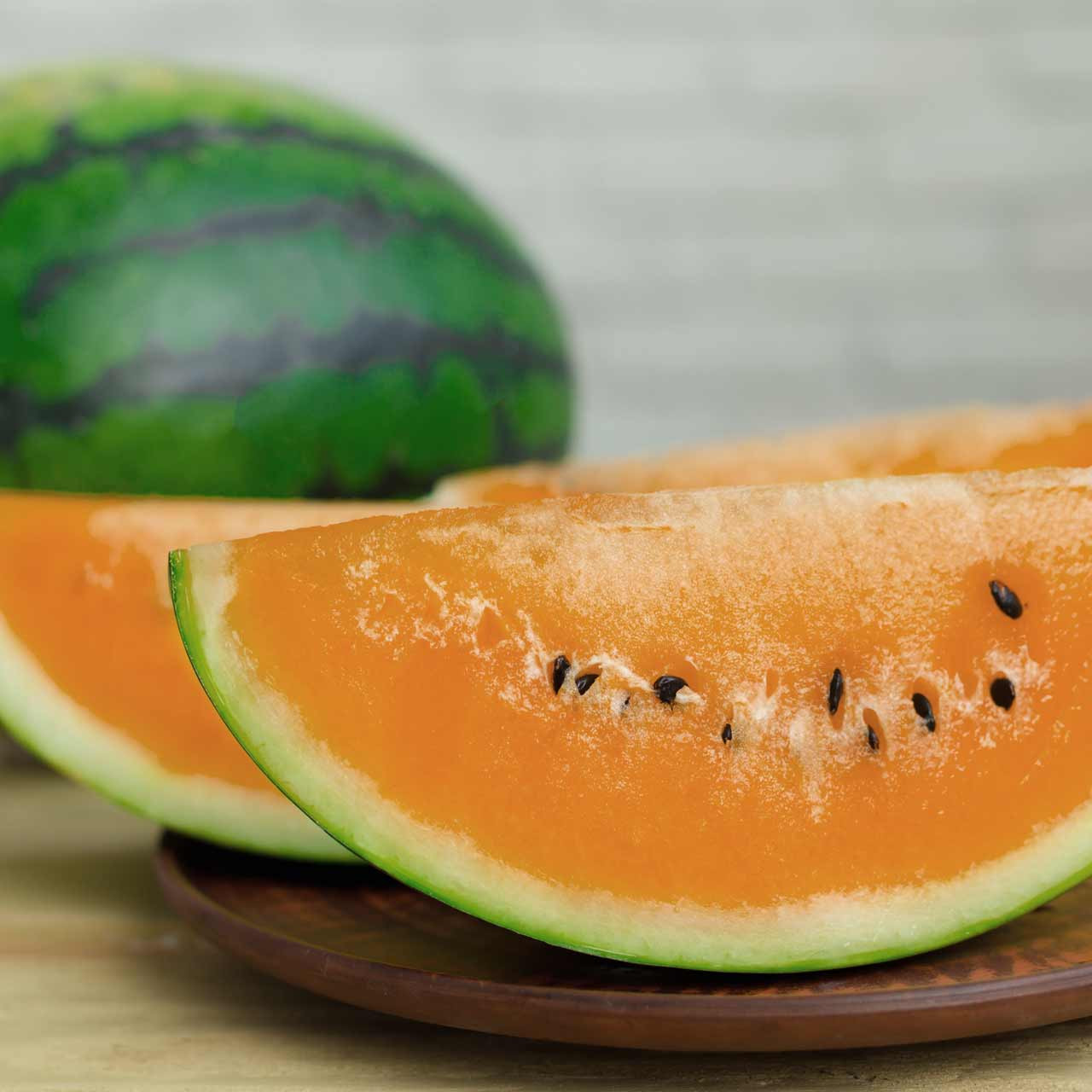 Tendersweet Orange Watermelon (Citrullus lanatus)