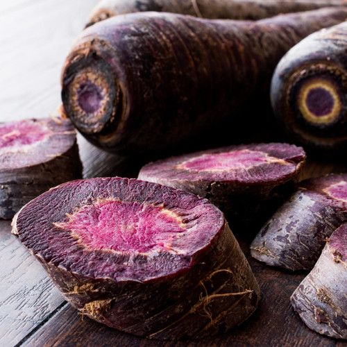 Black Nebula Carrot (Daucus carota)