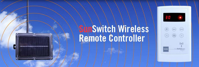 Sunbather Wireless Sun Switch Solar Pool Heating Controller Pool