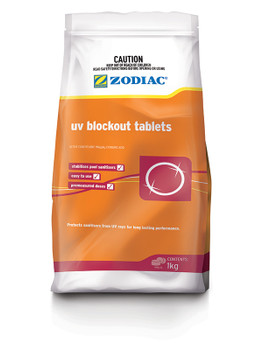 Zodiac UV Blockout Tablets 1Kg