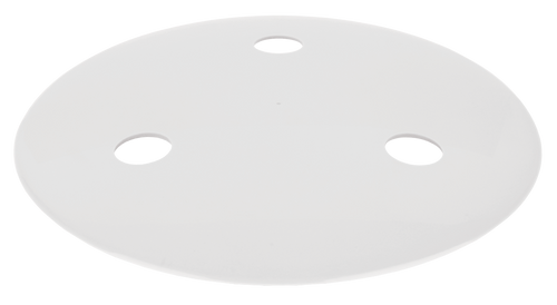 Weighted Main Drain Cover White