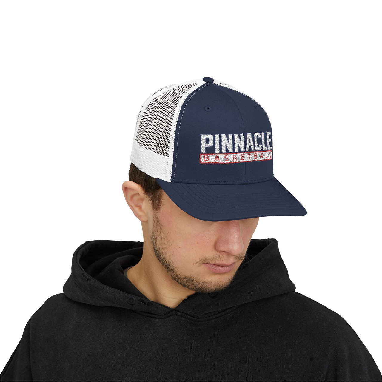BB Stack Bar Snapback Trucker Cap - Pinnacle Fan Gear