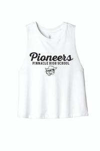 Script Racerback Crop Script Racerback Crop
