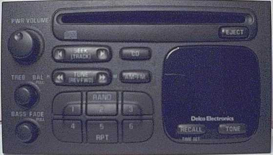 1999 Geo AM / FM / CD Player 30019812 - M&R Electronics Inc.
