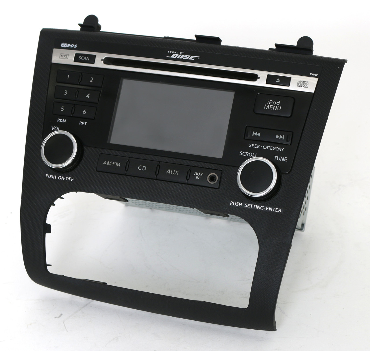 2010 - 2013 Nissan Altima AM FM CD Player with Bose Audio System and  Auxiliary Input. Part # 28185 ZX00A / CQ-JN2861VD