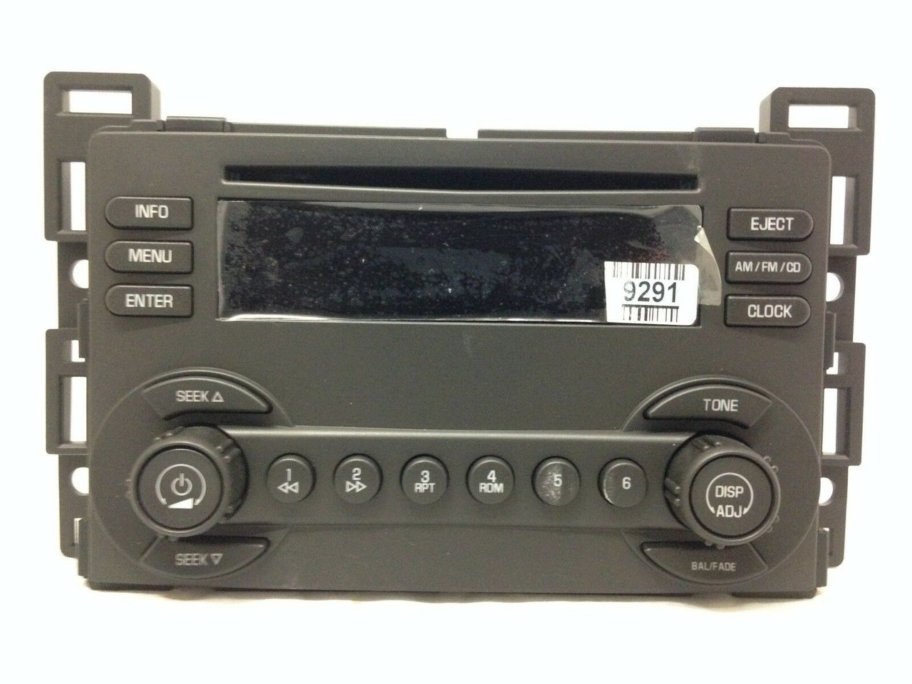 2004 - 2006 Malibu Am/Fm CD radio Part # 15255025 - M&R