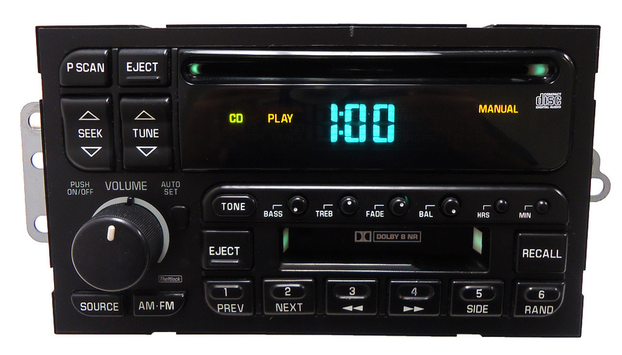 1998-2002 Buick Am/Fm Cassette/CD Part # 10321328 - M&R