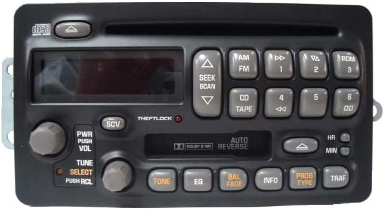 2000 Pontiac Am/Fm Cassette/CD Player 9385282 - M&R Electronics Inc.