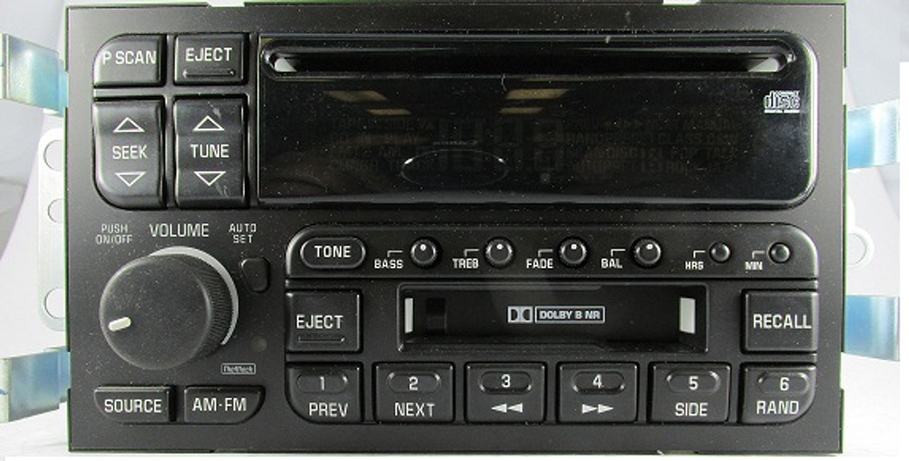 2000-2001 Buick Lesabre AM/FM Cassette & CD Radio