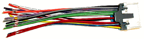 24 Pin Oem GM Radio Harness - M&R Electronics Inc.