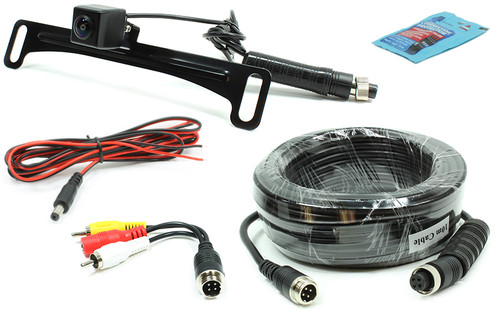 250-8181-HD-10M License plate-mount camera w/ 33' harness  250-8181-HD-10M License plate-mount camera w/ 33' harness
