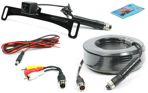 250-8181-HD-20M License plate-mount camera w/ 66' harness   250-8181-HD-20M License plate-mount camera w/ 66' harness