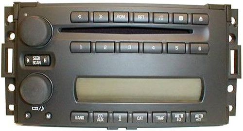 2005 Corvette AM/FM 6 Disc Changer 15208431 2005 Corvette AM/FM 6 Disc Changer 15208431