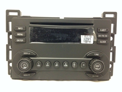 2004 - 2006 Malibu Am/Fm CD radio Part # 15255025