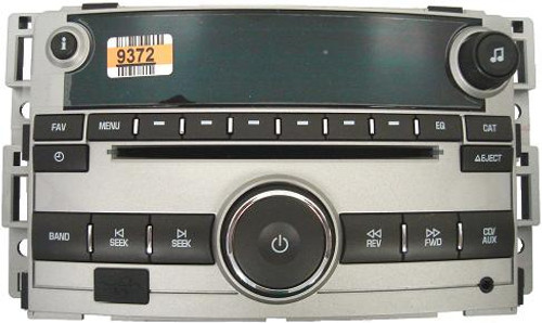 2007 - 2010 Cobalt Am/Fm With USB & Aux Inputs 20789372