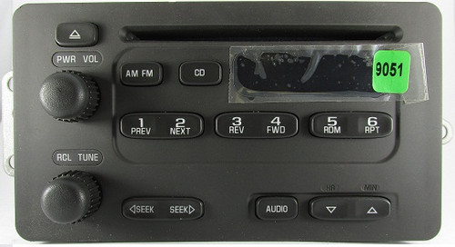 2000 Cavalier Am/Fm CD 9379051