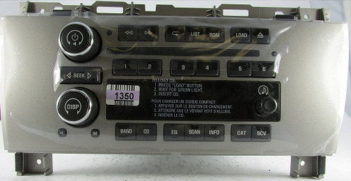 2008 - 2009 Buick Lacrosse Am/Fm 6 Disc 15881350