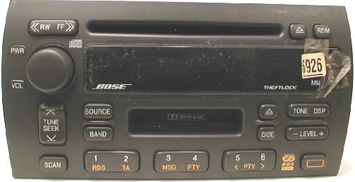 2000 Pontiac Am/Fm Cassette/CD Player 9385282 - M&R Electronics Inc.