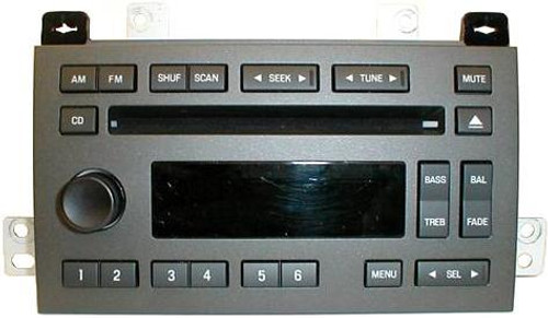 2005 Lincoln Town Car Ford AM/FM CD 5W1T-18C815-AF