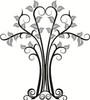 Wrought-Iron Tree Wall Decals